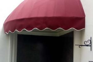 canopy kain type dome, warna maron (Dickson 8206)